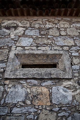  Subject: House of Gunpowder window of Santa Catarina do Cabedelo Fort (1585) - also known as Santa Catarina Fortress / Place: Cabedelo city - Paraiba state (PB) - Brazil / Date: 02/2013 