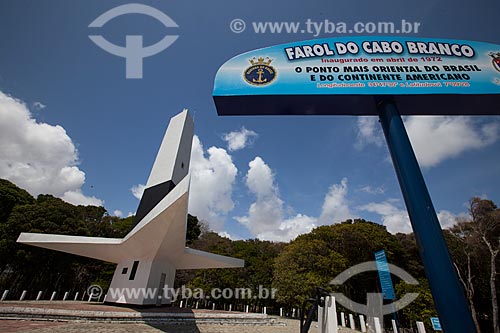  Subject: Cabo Branco Lighthouse (1972) - easternmost point of Brazil / Place: Cabo Branco neighborhood - Joao Pessoa city - Paraiba state (PB) - Brazil / Date: 02/2013 