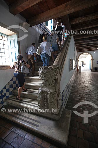  Subject: Stairs to the second floor of the Santo Antonio Convent at the Sao Francisco Cultural Center / Place: Joao Pessoa city - Paraiba state (PB) - Brazil / Date: 02/2013 