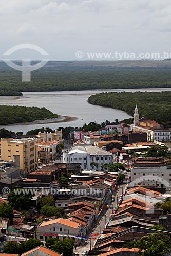  Subject: General view of the historic center of Joao Pessoa city with the Paraíba River estuary in the background / Place: Joao Pessoa city - Paraiba state (PB) - Brazil / Date: 02/2013 