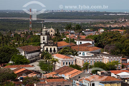  Subject: View of historic center with the Sao Francisco Church (1588) / Place: Joao Pessoa city - Paraiba state (PB) - Brazil / Date: 02/2013 