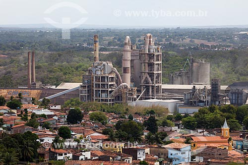  Subject: Cement factory Cimpor - Cimentos de Portugal / Place: Ilha do Bispo neighborhood - Joao Pessoa city - Paraiba state (PB) - Brazil / Date: 02/2013 