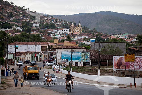  Subject: Traffic at Alagoa Grande City - hometown of the composer Jackson do Pandeiro / Place: Alagoa Grande city - Paraiba state (PB) - Brazil / Date: 02/2013 