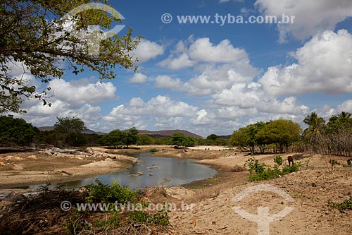  Subject: Bacamarte River in the region of Pedra Lavrada Sitio / Place: Inga city - Paraiba state (PB) - Brazil / Date: 02/2013 
