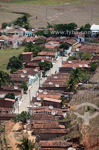  Subject: View of a street of the Alagoa Grande city from the Morro do Cruzeiro (Cruser Hill) - hometown of the composer Jackson do Pandeiro / Place: Alagoa Grande city - Paraiba state (PB) - Brazil / Date: 02/2013 
