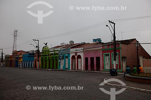  Subject: Historic houses in Presidente Getulio Vargas Street / Place: Areia city - Paraiba state (PB) - Brazil / Date: 02/2013 