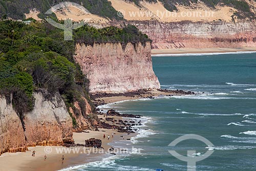  Subject: Centro Beach with the Golfinhos bay - also known as Curral Beach - in the background / Place: Pipa District - Tibau do Sul city - Rio Grande do Norte state (RN) - Brazil / Date: 03/2013 
