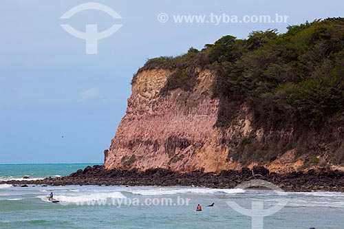  Subject: Surfers on the Madeiro beach / Place: Pipa District - Tibau do Sul city - Rio Grande do Norte state (RN) - Brazil / Date: 03/2013 