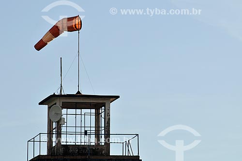  Subject: Windsock at Mirassol Airport / Place: Mirassol city - Sao Paulo state (SP) - Brazil / Date: 03/2013 