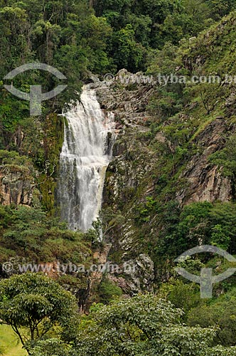  Subject: Capao Forro Waterfall at Serra da Canastra complex / Place: Sao Roque de Minas city - Minas Gerais state (MG) - Brazil / Date: 03/2013 