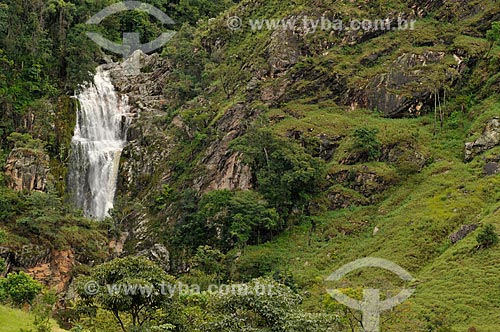  Subject: Capao Forro Waterfall at Serra da Canastra complex / Place: Sao Roque de Minas city - Minas Gerais state (MG) - Brazil / Date: 03/2013 