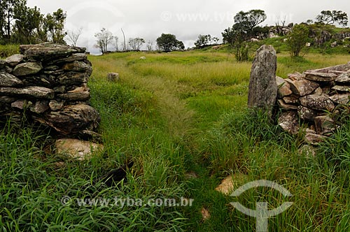  Subject: Curral de Pedras in Serra da Canastra National Park / Place: São Roque de Minas city - Minas Gerais sate ( MG ) - Brazil / Date: 03/2013 