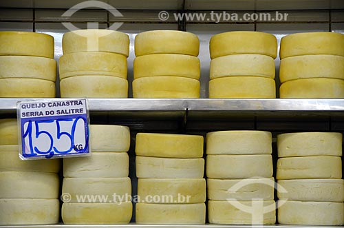  Subject: Canastra Cheese for sale at Belo Horizonte Central Market (1929) / Place: Belo Horizonte city - Minas Gerais state (MG) - Brazil / Date: 01/2013 