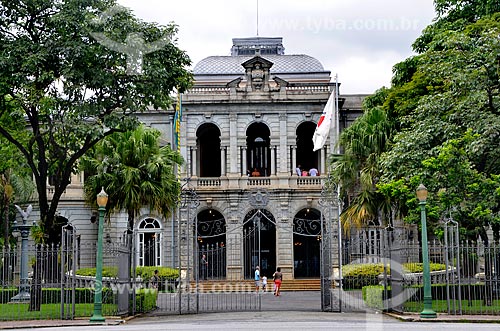  Subject: Palace of Liberty (1897) - integrates the Circuit Cultural Liberdade Square / Place: Belo Horizonte city - Minas Gerais state (MG) - Brazil / Date: 01/2013 