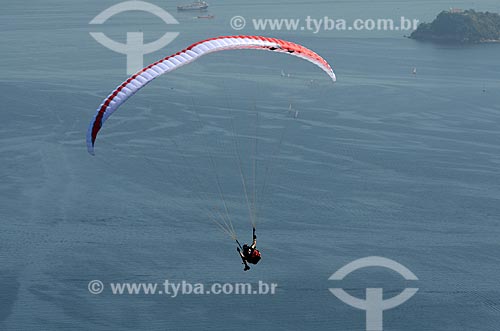  Subject: Paragliding flight over San Francisco Bay / Place: Niteroi city - Rio de Janeiro state (RJ) - Brazil / Date: 08/2012 