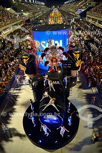  Subject: Parade of Gremio Recreativo Escola de Samba Academicos do Salgueiro Samba School - Car opens the wings - Plot in 2013 - Fame / Place: Rio de Janeiro city - Rio de Janeiro state (RJ) - Brazil / Date: 02/2013 