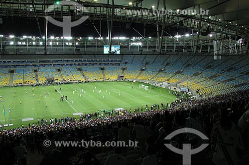 Subject: Test event at Journalist Mario Filho Stadium - also known as Maracana - match between Ronaldo friends x Bebeto friends marks the reopening of the stadium / Place: Rio de Janeiro city - Rio de Janeiro state (RJ) - Brazil / Date: 04/2013 