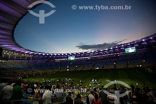  Test event at Journalist Mario Filho Stadium - also known as Maracana - match between Ronaldo friends x Bebeto friends marks the reopening of the stadium   - Rio de Janeiro city - Rio de Janeiro state (RJ) - Brazil