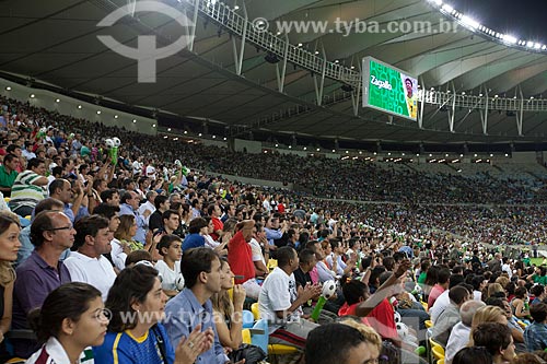  Test event at Journalist Mario Filho Stadium - also known as Maracana - match between Ronaldo friends x Bebeto friends marks the reopening of the stadium   - Rio de Janeiro city - Rio de Janeiro state (RJ) - Brazil