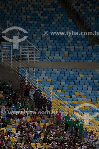 Chairs of Journalist Mario Filho Stadium - also known as Maracana - at test event - match between Ronaldo friends x Bebeto friends marks the reopening of the stadium   - Rio de Janeiro city - Rio de Janeiro state (RJ) - Brazil