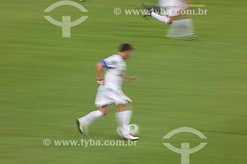  Test event at Journalist Mario Filho Stadium - also known as Maracana - match between Ronaldo friends x Bebeto friends marks the reopening of the stadium   - Rio de Janeiro city - Rio de Janeiro state (RJ) - Brazil