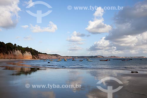  Subject: Cliffs in the Centro Beach / Place: Pipa District - Tibau do Sul city - Rio Grande do Norte state (RN) - Brazil / Date: 03/2013 