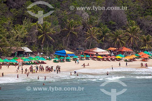  Subject: Bbeach tent at Madeiro Beach / Place: Pipa District - Tibau do Sul city - Rio Grande do Norte state (RN) - Brazil / Date: 03/2013 