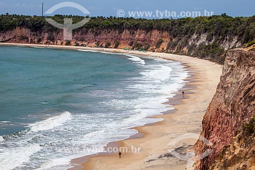  Subject: Cliffs at Golfinhos bay - also known as Canto Beach / Place: Pipa District - Tibau do Sul city - Rio Grande do Norte state (RN) - Brazil / Date: 03/2013 
