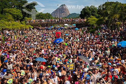  Subject: Merrymakers in parade at Flamengo Landfill / Place: Gloria neighborhood - Rio de Janeiro city - Rio de Janeiro state (RJ) - Brazil / Date: 02/2013 