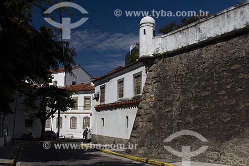  Subject: Sentry box of Nossa Senhora da Conceicao Fortress (1718) - currently houses of Army Geographical Service / Place: Saude neighborhood - Rio de Janeiro city - Rio de Janeiro state (RJ) - Brazil / Date: 05/2013 