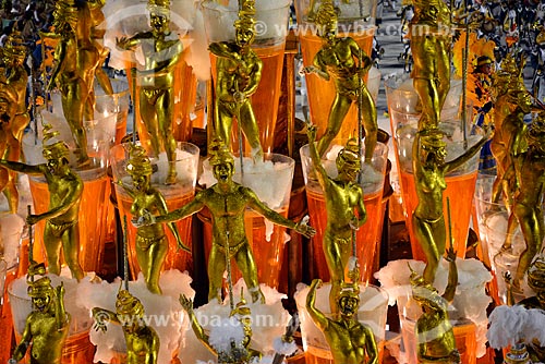  Parade of Gremio Recreativo Escola de Samba Unidos da Tijuca Samba School - Floats - Plot in 2013 - Came down in a radius, is thunder! The Thor god seeking passage to tell this enchanted trip to Germany  - Rio de Janeiro city - Rio de Janeiro state (RJ) - Brazil