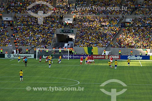  Subject: Friendly match between Brazil vs. England at Journalist Mario Filho Stadium, also known as Maracana / Place: Maracana neighborhood - Rio de Janeiro city - Rio de Janeiro state (RJ) - Brazil / Date: 06/2013 