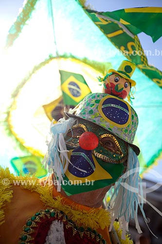  Subject: Fan at Journalist Mario Filho Stadium - also known as Maracana - during the friendly match between Brazil x England / Place: Maracana neighborhood - Rio de Janeiro city - Rio de Janeiro state (RJ) - Brazil / Date: 06/2013 