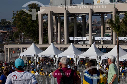  Subject: Access to Journalist Mario Filho Stadium - also known as Maracana - for the friendly match between Brazil x England / Place: Maracana neighborhood - Rio de Janeiro city - Rio de Janeiro state (RJ) - Brazil / Date: 06/2013 