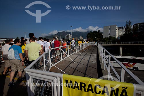  Subject: Access to Journalist Mario Filho Stadium - also known as Maracana - for the friendly match between Brazil x England / Place: Maracana neighborhood - Rio de Janeiro city - Rio de Janeiro state (RJ) - Brazil / Date: 06/2013 