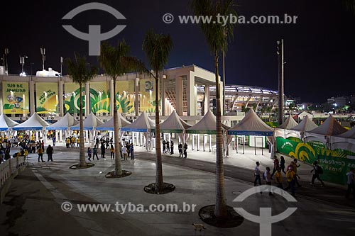  Subject: Journalist Mario Filho Stadium - also known as Maracana - after the game between Brasil x Spain by final match of Confederations Cups / Place: Maracana neighborhood - Rio de Janeiro city - Rio de Janeiro state (RJ) - Brazil / Date: 06/2013 