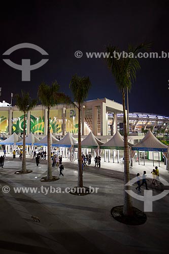  Subject: Journalist Mario Filho Stadium - also known as Maracana - after the game between Brasil x Spain by final match of Confederations Cups / Place: Maracana neighborhood - Rio de Janeiro city - Rio de Janeiro state (RJ) - Brazil / Date: 06/2013 