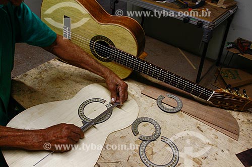 Production of guitar with certified wood in The Amazonian Workshop and School of Lutherie (OELA)  - Manaus city - Amazonas state (AM) - Brazil