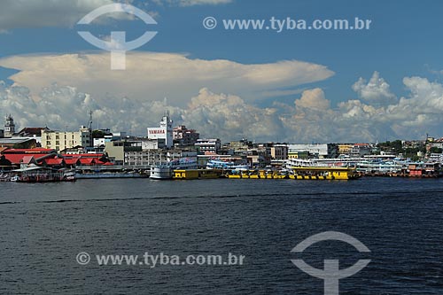  Subject: View of the Manaus Port with the city in the background / Place: Manaus city - Amazonas state (AM) - Brazil / Date: 07/2013 