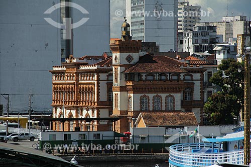  Subject: Buildings of customhouse and Guardamoria (1906) / Place: Manaus city - Amazonas state (AM) - Brazil / Date: 07/2013 