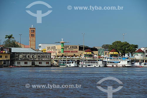  Subject: View of the Parintins Port / Place: Parintins city - Amazonas state (AM) - Brazil / Date: 06/2013 