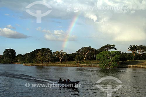  Subject: Canoe on the Amazon River near to Parintins / Place: Parintins city - Amazonas state (AM) - Brazil / Date: 06/2013 