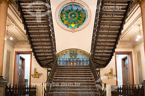  Subject: Staircase of Federal Justice Cultural Center / Place: Rio de Janeiro city - Rio de Janeiro state (RJ) - Brazil / Date: 05/2013 