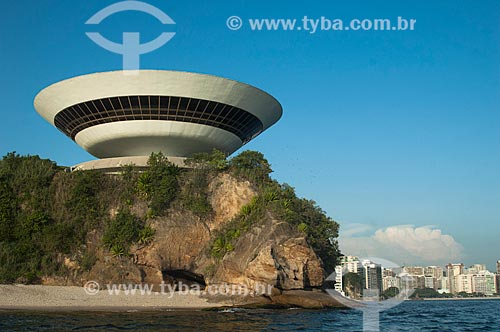  Subject: Niteroi Contemporary Art Museum (1996) / Place: Boa Viagem neighborhood - Niteroi city - Rio de Janeiro state (RJ) - Brazil / Date: 01/2007 