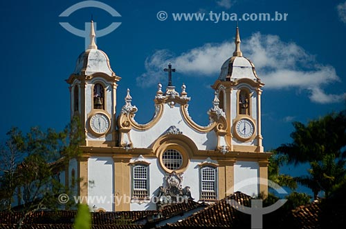  Subject: Matriz Church of Santo Antonio (1710) / Place: Tiradentes city - Minas Gerais state (MG) - Brazil / Date: 05/2007 