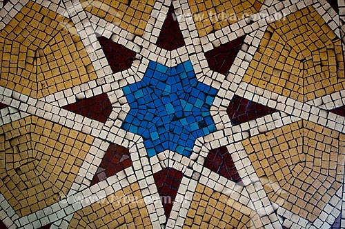  Subject: Moorish Tile at Oswaldo Cruz Foundation / Place: Rio de Janeiro city - Rio de Janeiro state (RJ) - Brazil / Date: 06/2005 