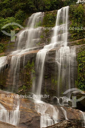  Subject: Waterfall at Guapiacu Ecological Reserve / Place: Guapiacu District - Cachoeiras de Macacu city - Rio de Janeiro state (RJ) - Brazil / Date: 02/2012 