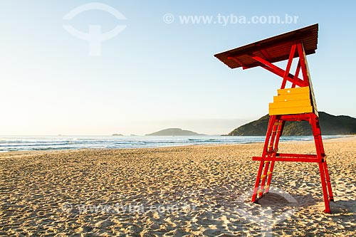  Subject: Lifeguard station in Brava Beach / Place: Florianopolis city - Santa Catarina state (SC) - Brazil / Date: 07/2013 