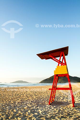  Subject: Lifeguard station in Brava Beach / Place: Florianopolis city - Santa Catarina state (SC) - Brazil / Date: 07/2013 