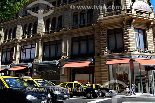  Subject: Side facade of Galerías Pacífico (Pacific Gallery) / Place: Buenos Aires city - Argentina - South America / Date: 01/2012 